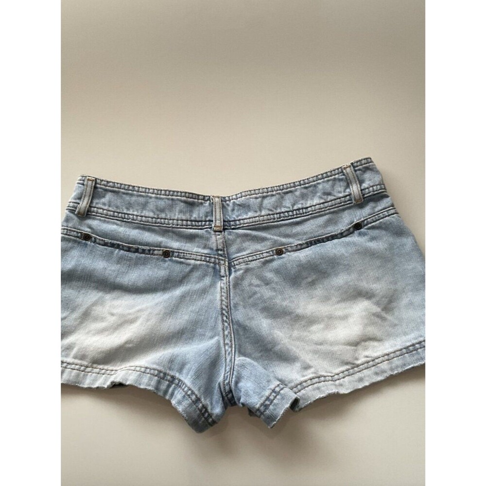 American Eagle Outfitters Vintage Y2K Distressed Jean Shorts 6